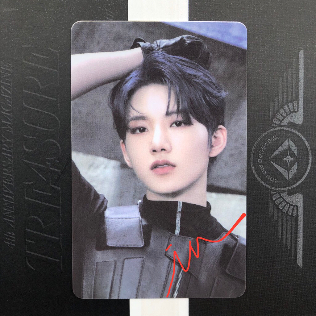 PHOTOCARD PC TREASURE KIM JUNKYU AKPOL LUCKYDRAW YGPLACE