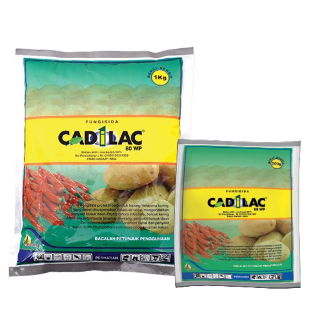 CADILAC 80 WP fungisida 1kg bahan aktif mancozeb 80%
