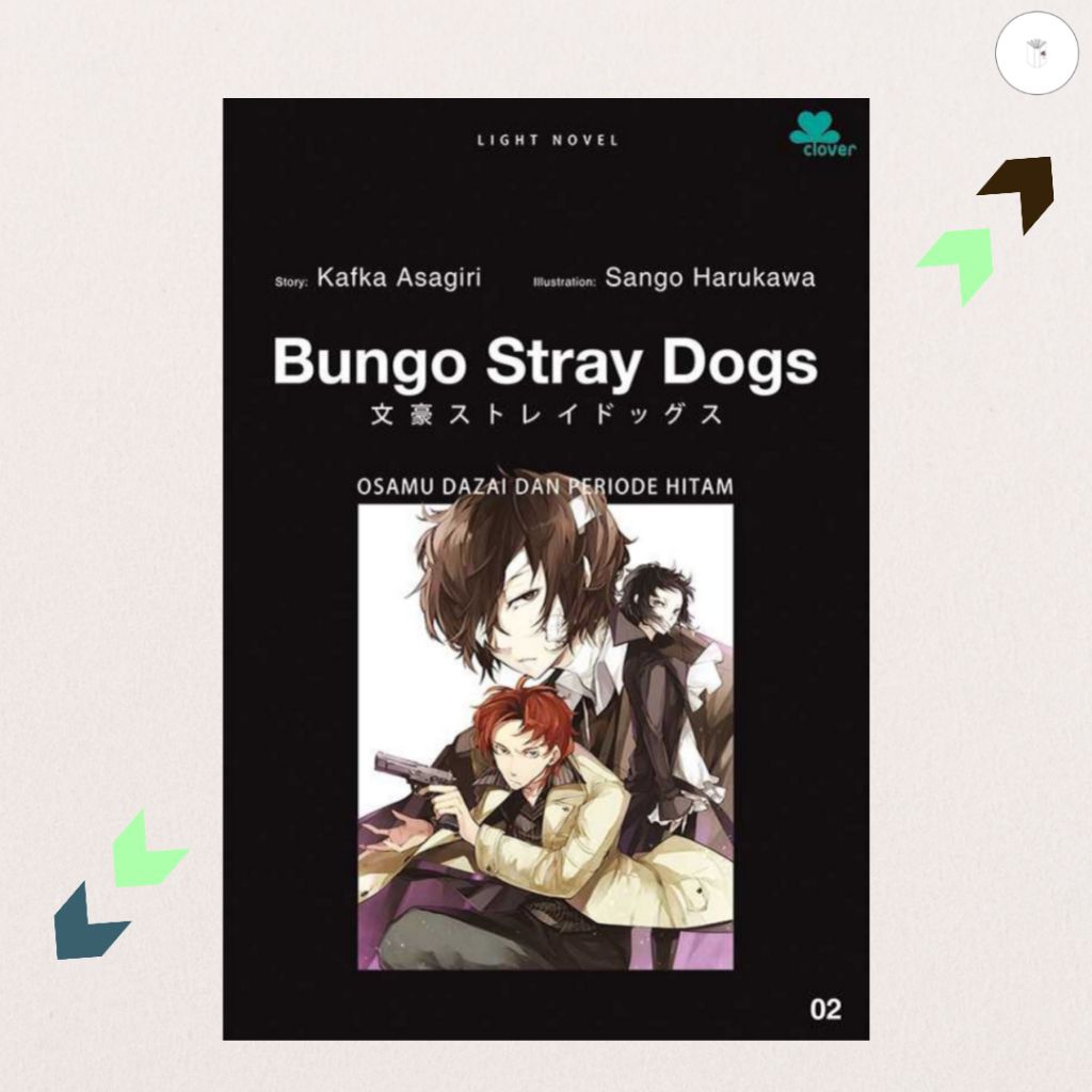 Buku Novel Bungo Stray Dogs Volume 2 + Bonus - Kafka Asagiri