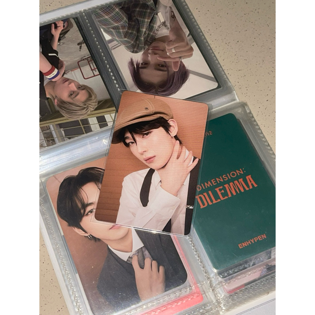 pc photocard sunoo enhypen Ld ums darkblood, weverse japan, senkou, pob memorabilia