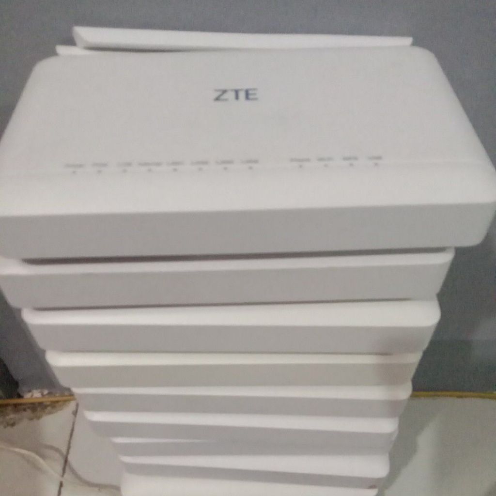 zte f670l port hijau