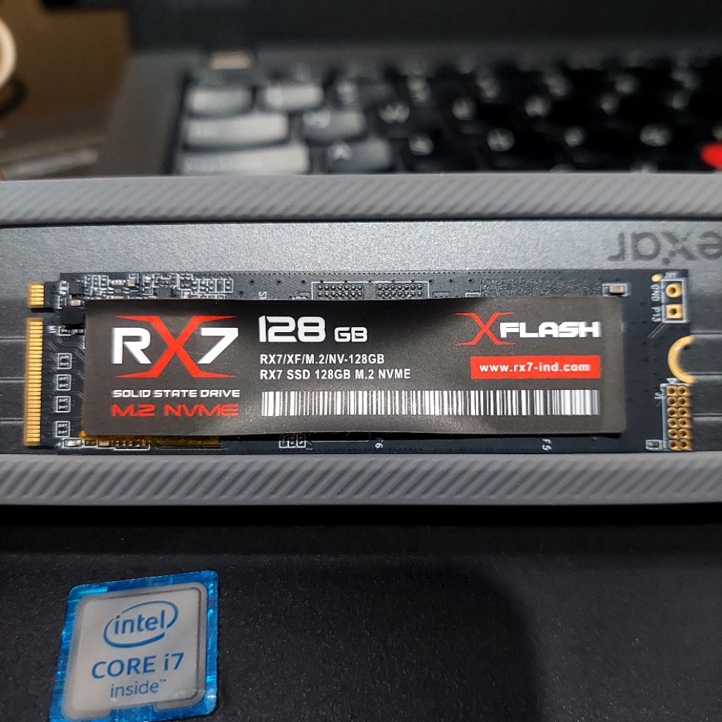 SSD M.2 NVME RX7 128 GB LIKENEW