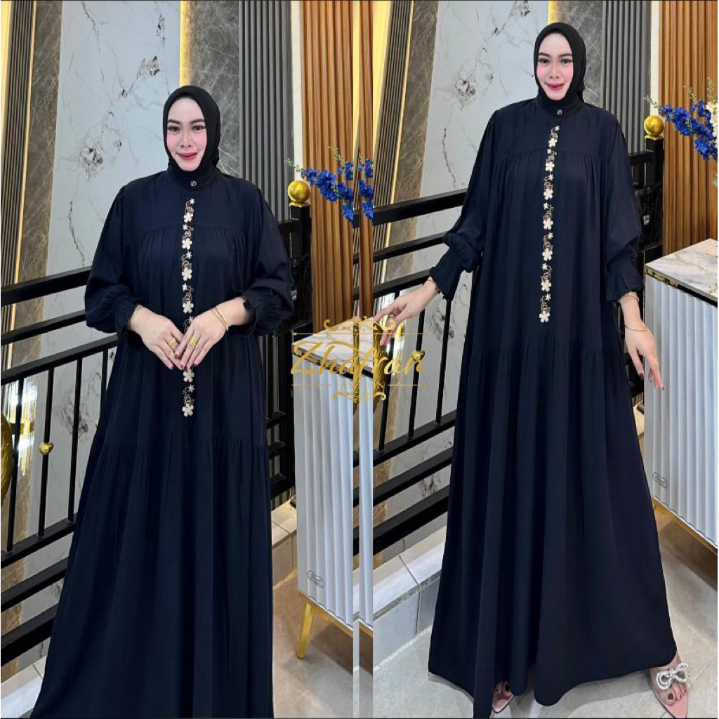 gamis twill gamis polos gamis bordir abaya twill