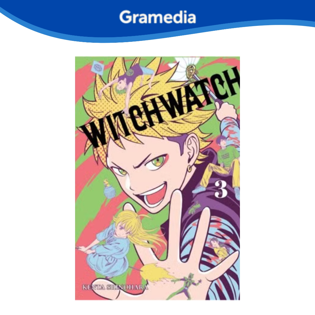 Gramedia Makassar - Witch Watch 3