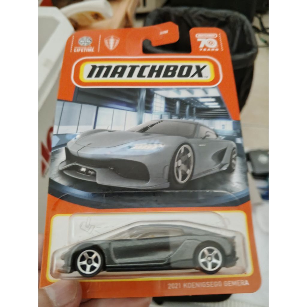 matchbox Koenigsegg Gemera.