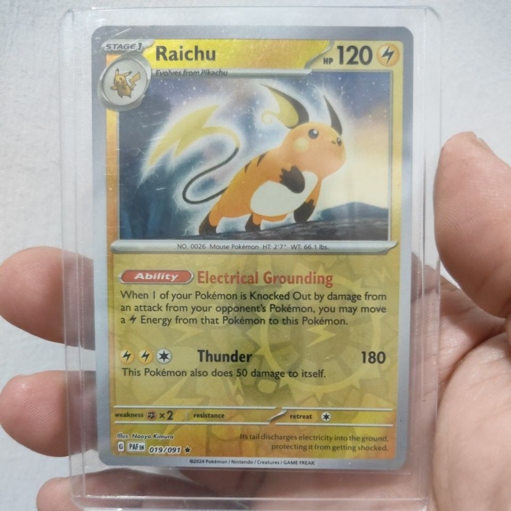 Pokemon TCG RAICHU 019/091