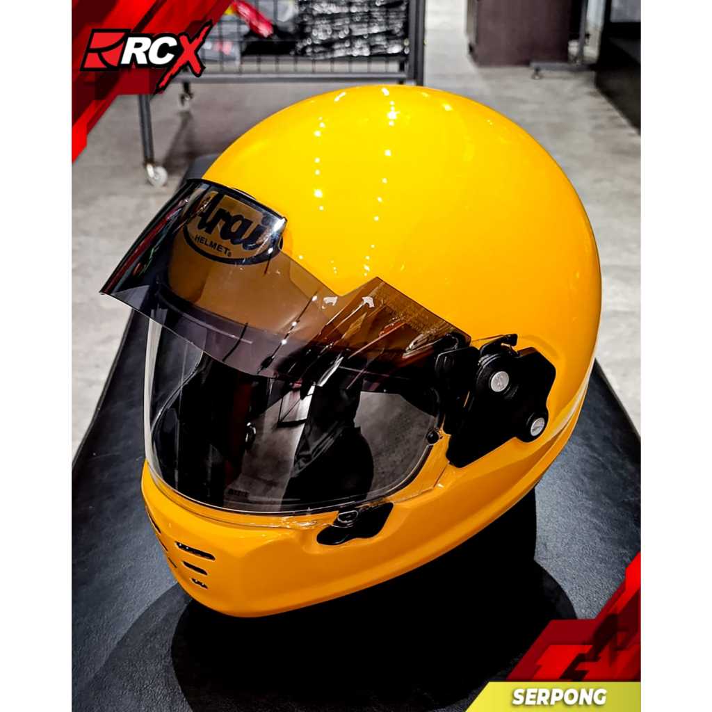 Helm Arai Rapide Neo Sport Yellow Helmet 2ND Original Second Bekas RCX