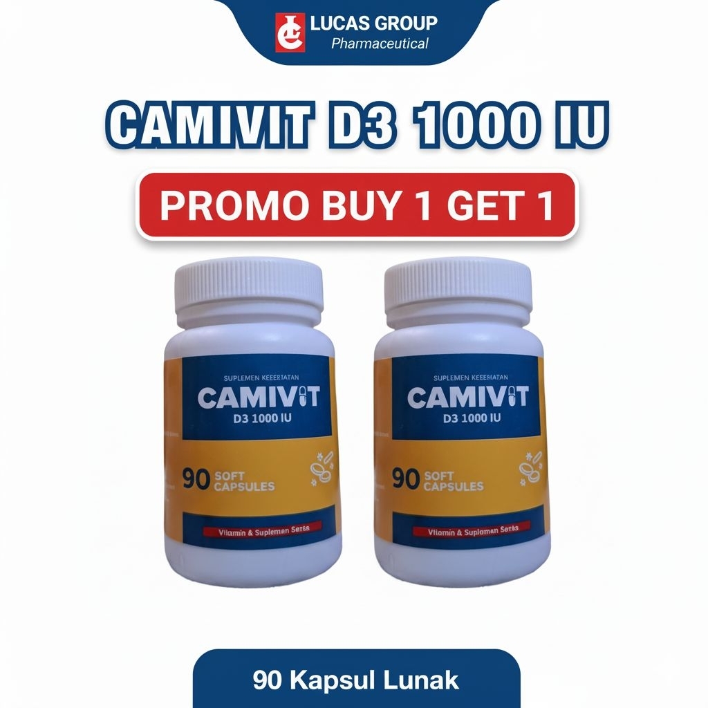 Camivit D3 1000 IU - Vitamin D3 1000 IU Original