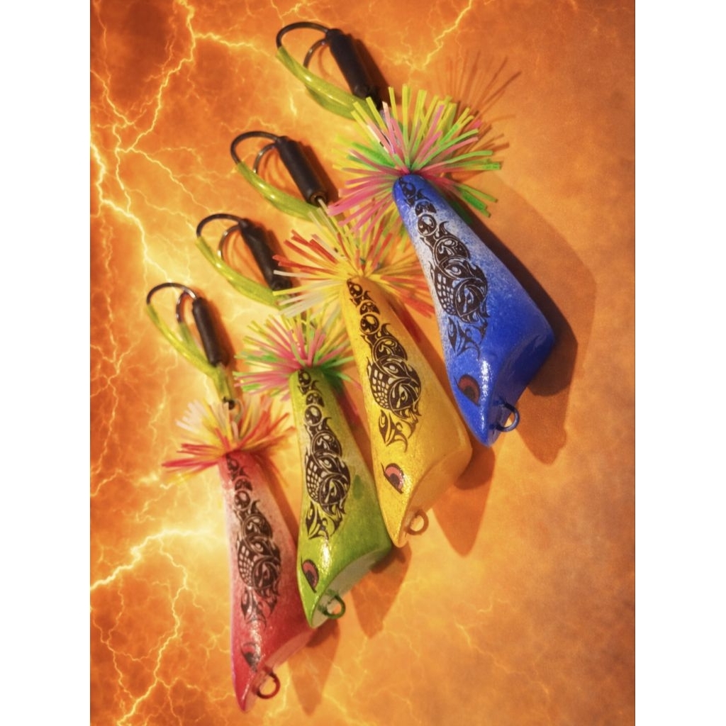 UMPAN PANCING WTD GEOL 5,CM. UMPAN CASTING GABUS DAN TOMAN