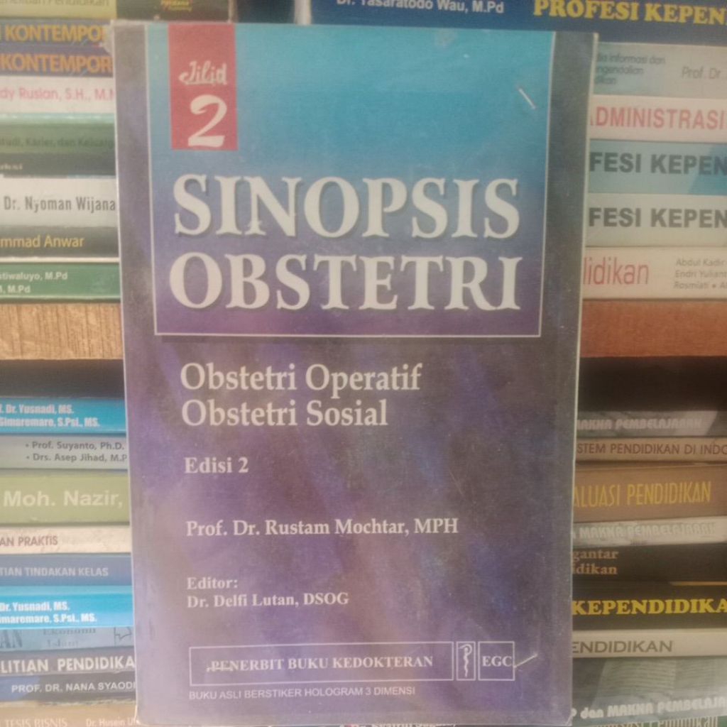 sinopsis obstetri edisi 2 by Dr. Rustam Mochtar