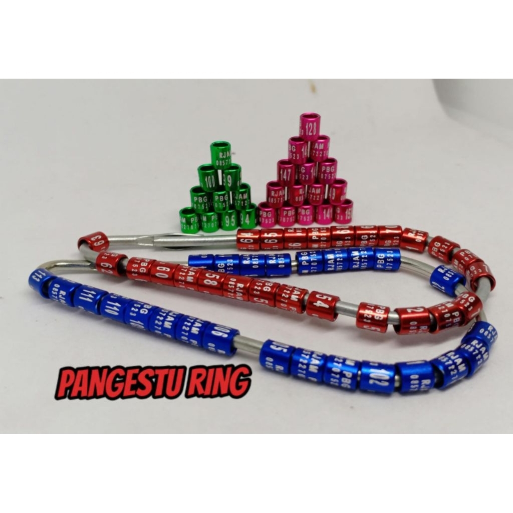 RING LASER KENARI CIBLEK CIGUN MURAI PERKUTUT LOVE BIRD KACER CENDET PUTER DERKUKU MERPATI BISA PESA