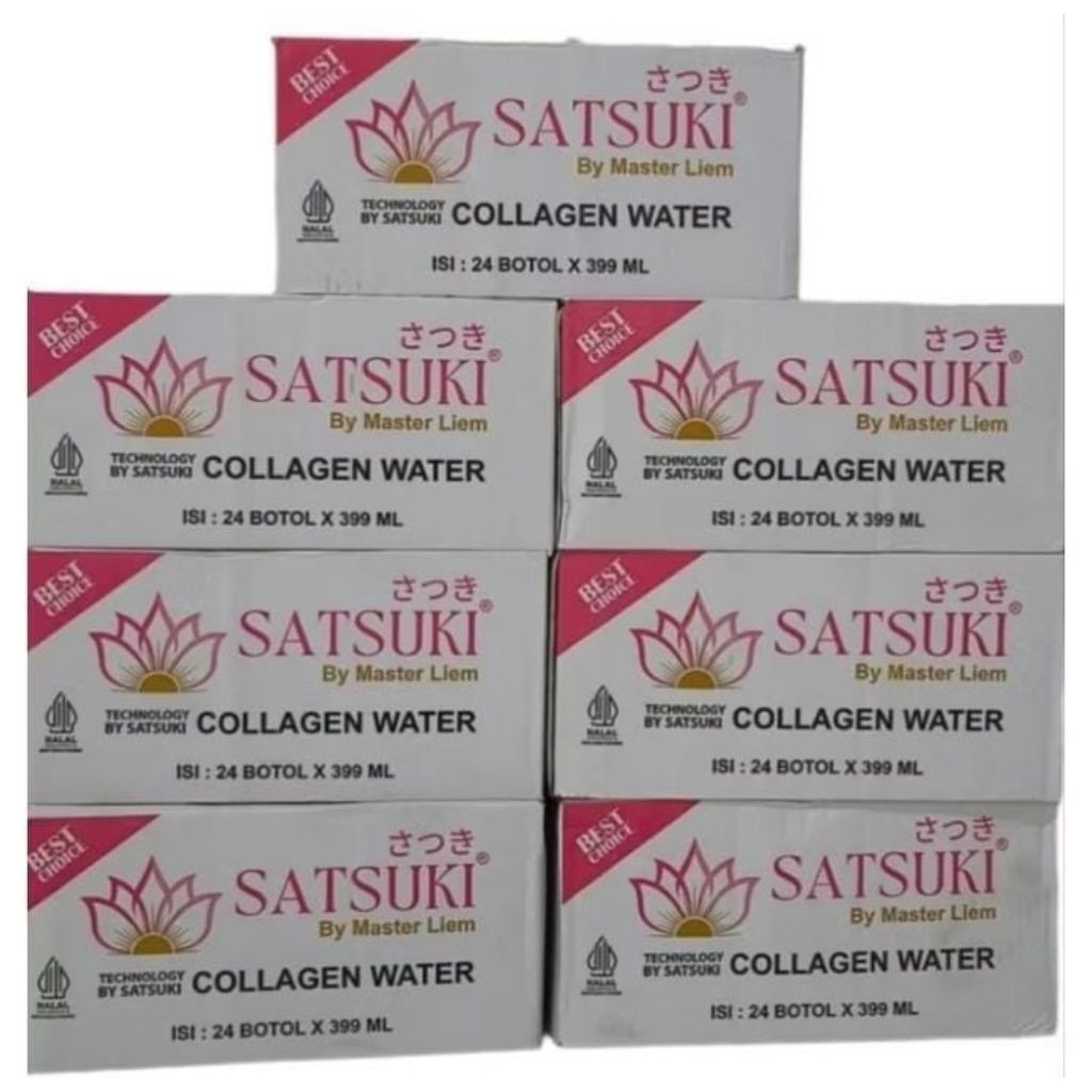 Satsuki Collagen Water 5 Dos free 1 Dos