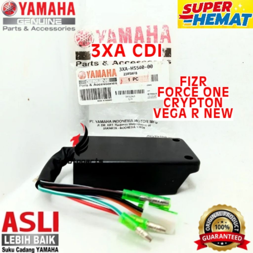 CDI ORIGINAL YAMAHA KODE 3XA, CDI F1ZR, CDI FORCE ONE, CDI CRYPTON, CDI VEGA R NEW