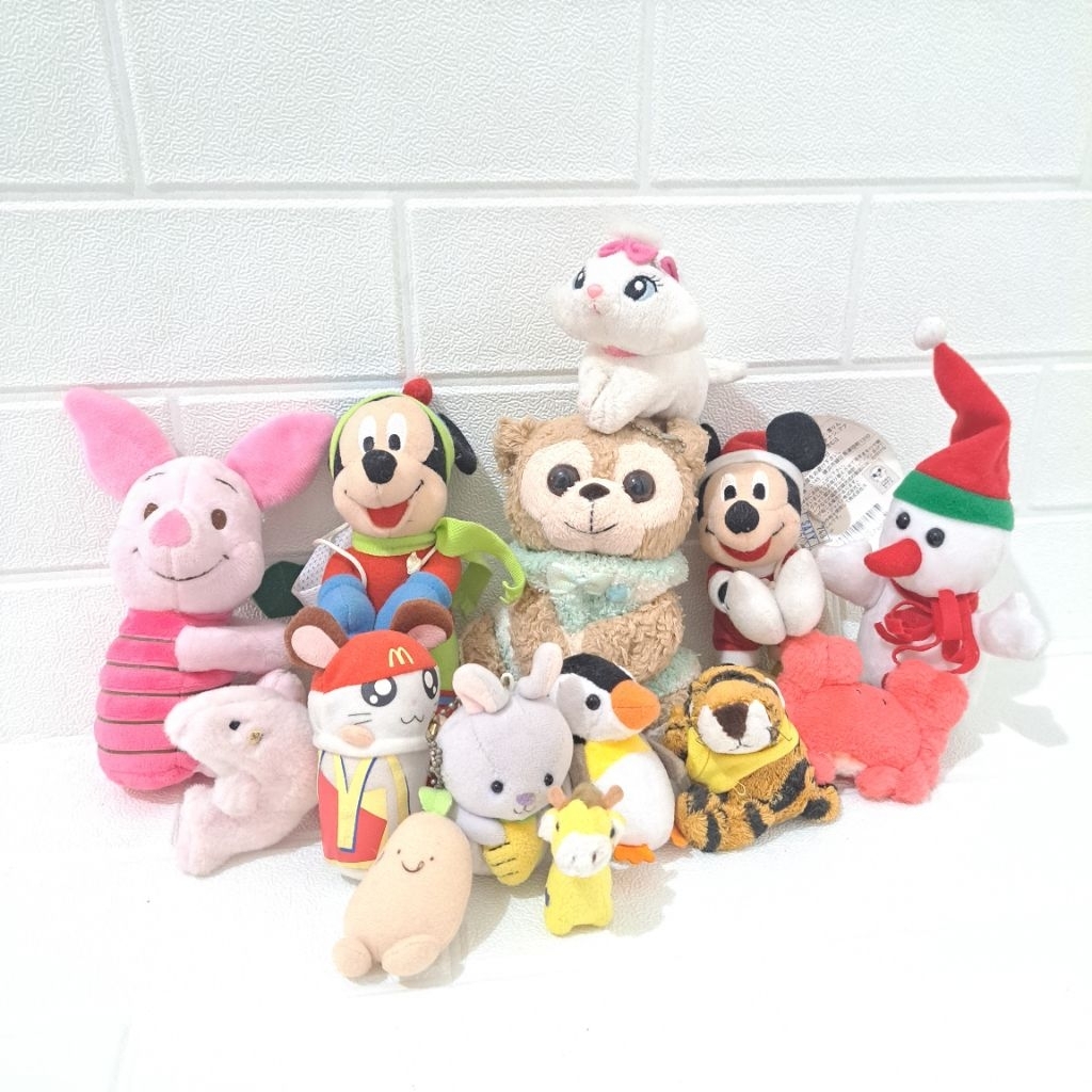 Boneka magnet - Boneka capit - Boneka piglet magnet - boneka mickey magnet - boneka hamtaro magnet -