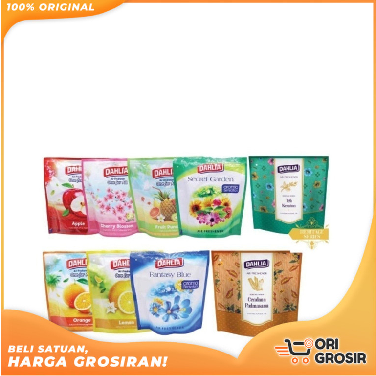 ORI GROSIR | Dahlia Air Freshener All In One | Pengharum Ruangan 75gr