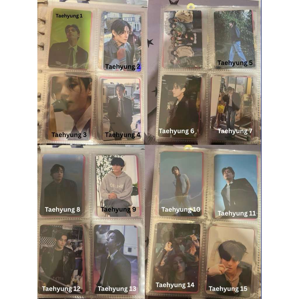DI JUAL PhotoCard Kim Taehyung Unofficial