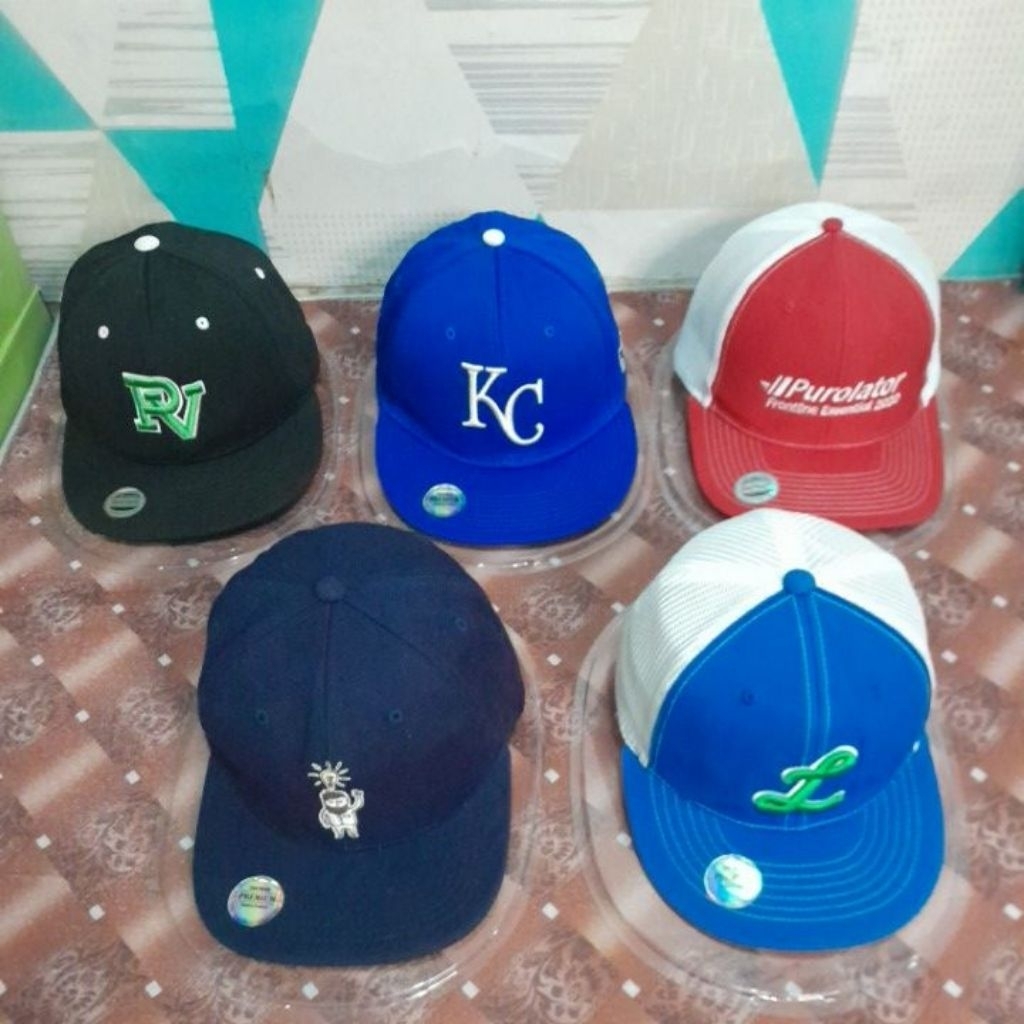 topi brand second original
