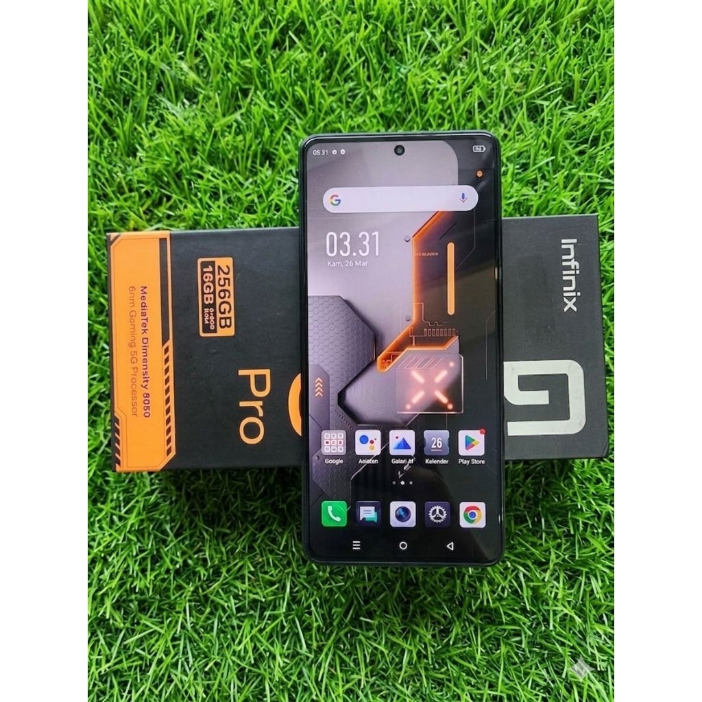 Infinix Gt 10 Pro 256Gb Fullset Second paling murah