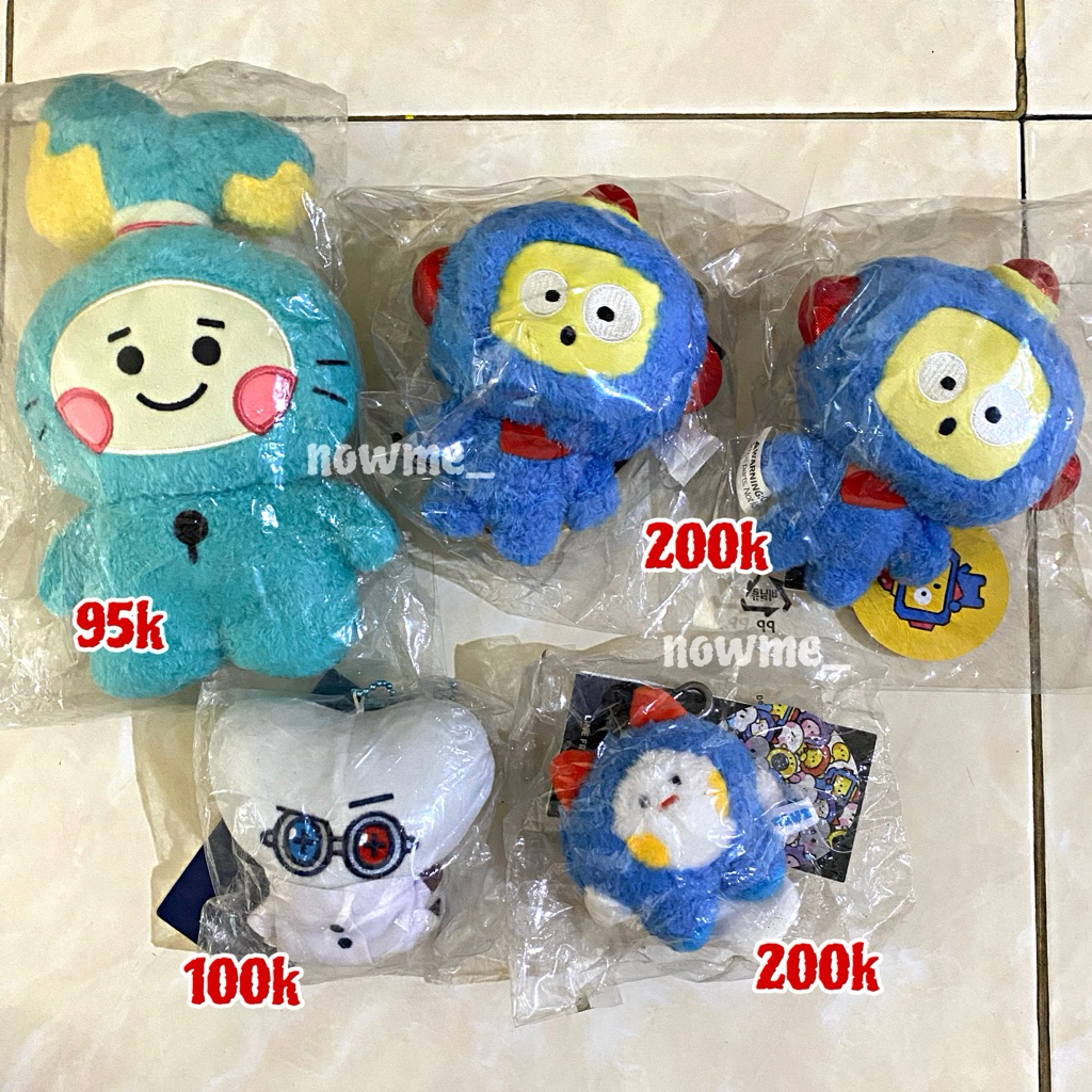 [ ready ] TRUZ TREASURE OFFCIAL SEALED YEDEE BONBON HIKUN WOOPY BARU BAGCHARM WTS WANT TO SELL YEDAM