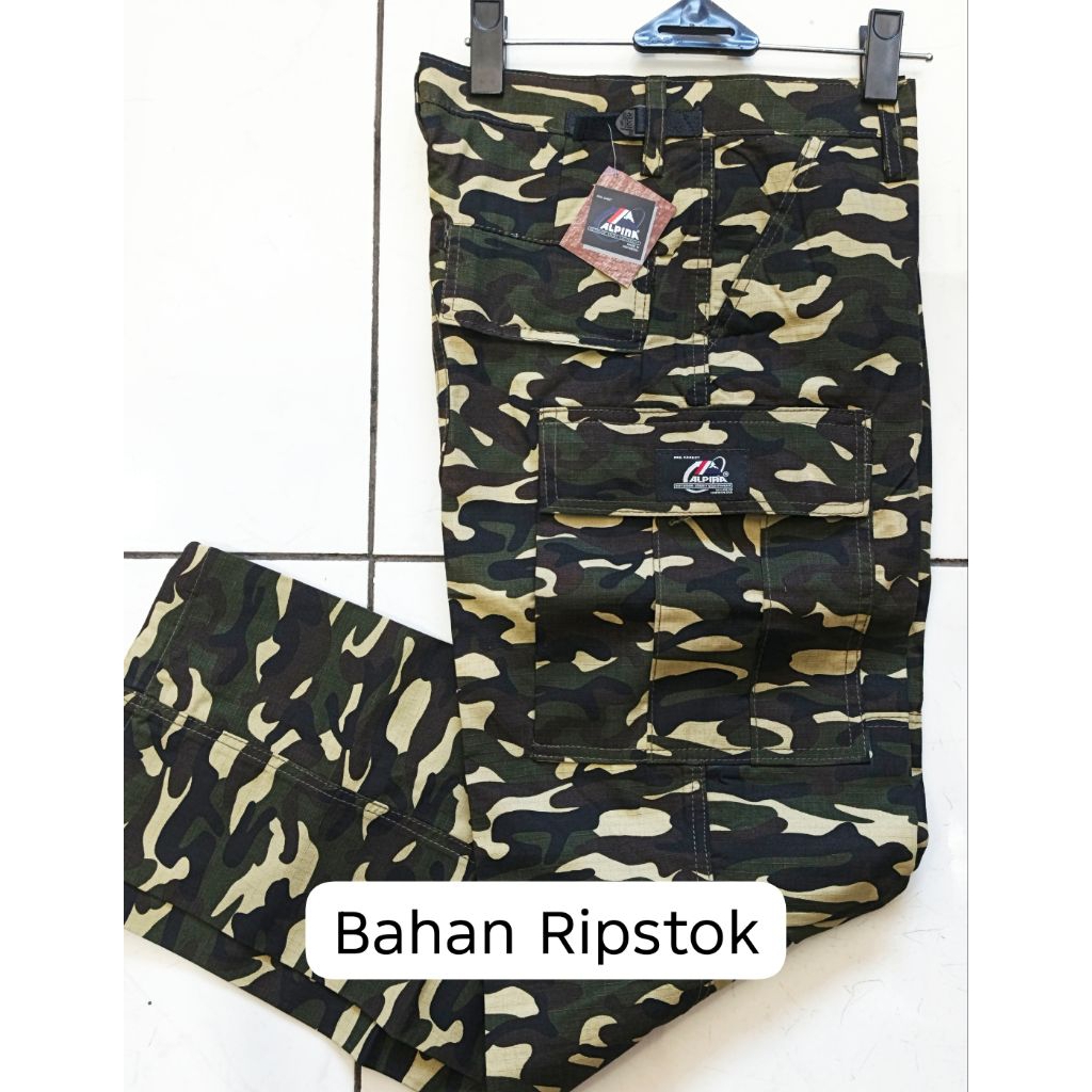 celana Loreng Alpina model Langsungan size 29/30/31/32