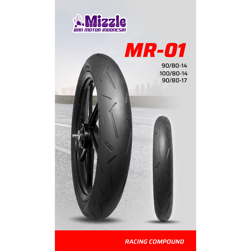 ban motor matic MR -01  ring 14 mizzle tubeless