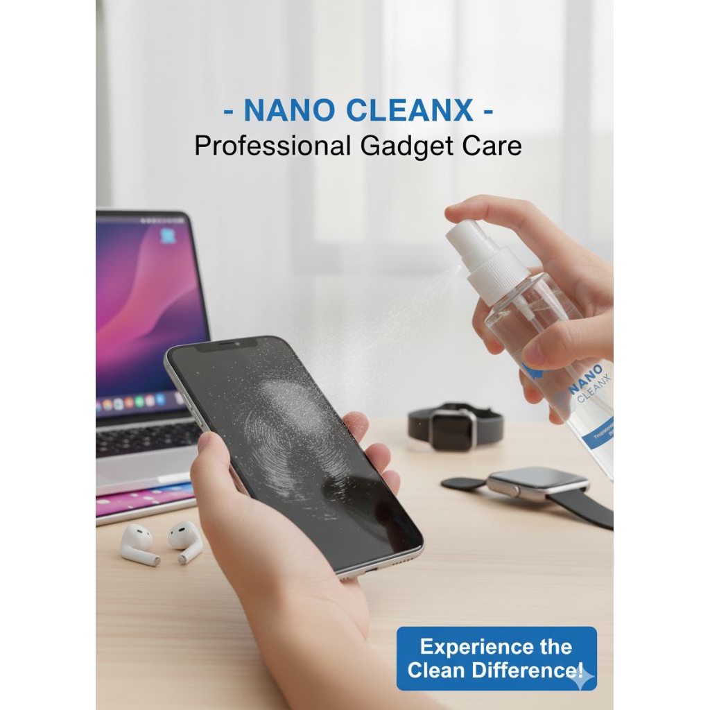 Spray pembersih sidik jari/Layar HP 100ml