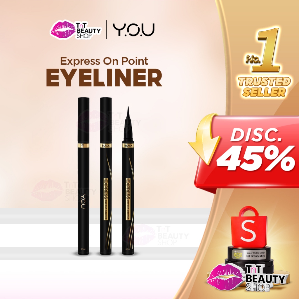 Y.O.U Express On Point Eyeliner Quick-set Formula Ultra Up to 12H Long-wear YOU | TnT Beauty Shop