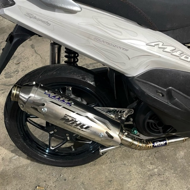 KNALPOT MIO SPORTY MIO KARBU ORIGINAL WHY RACING EXHAUST