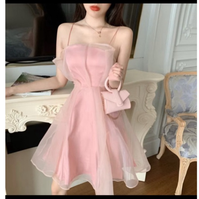 Organza Pink Dress