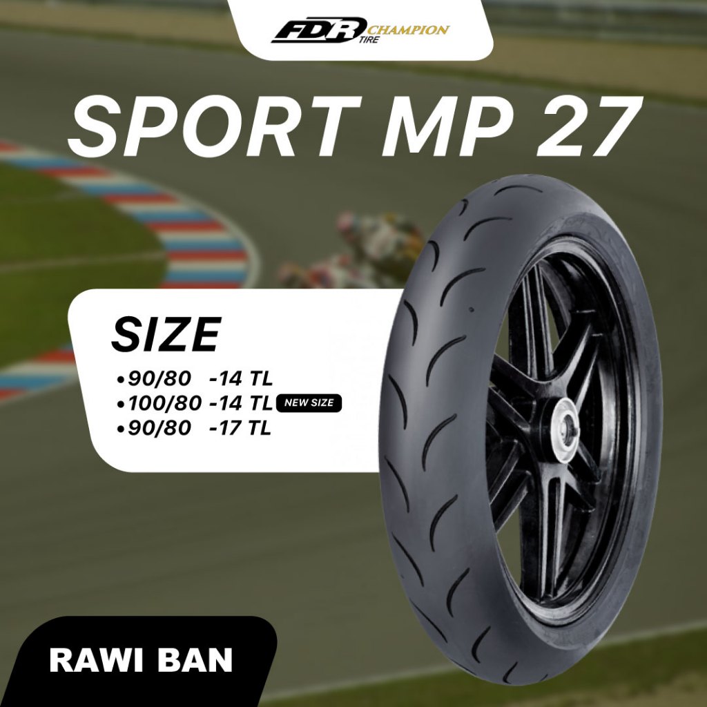 Ban Racing FDR Champion Sport MP 27 Ring 14 / Ring 17 – Ban Motor Tubeless (TL)