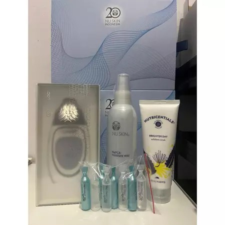 Garansi Alat Setrika Wajah Galva Face Spa Wajah Rambut Badan Paket Hemat Baru Segel ASLI