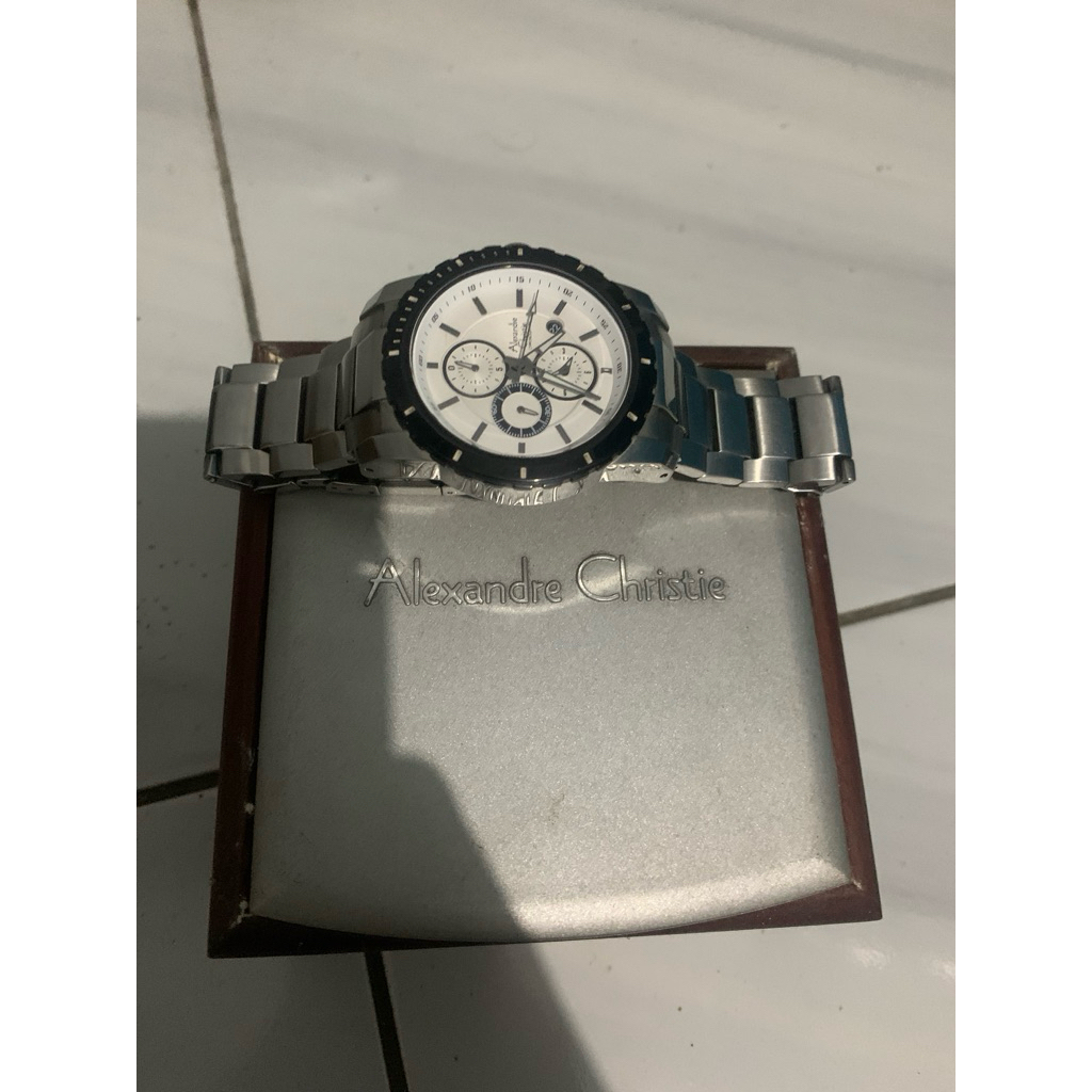 jam tangan alexander christie 6141 mcbtbsl