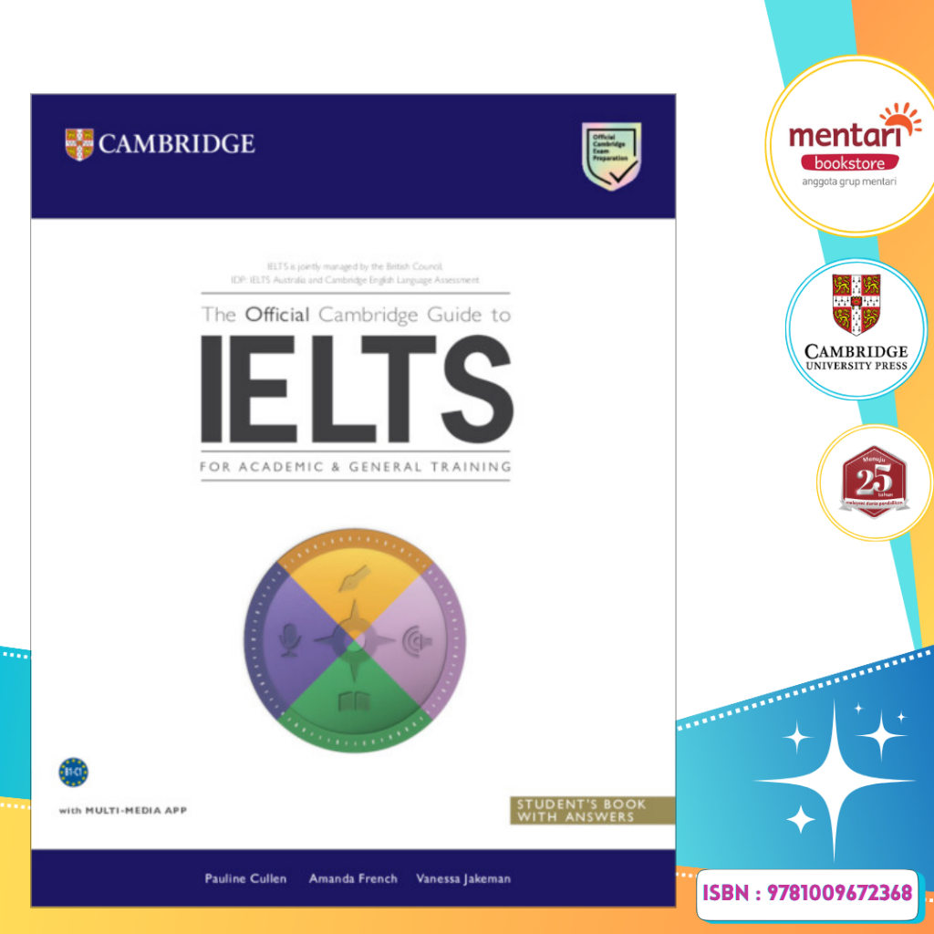Mentari Bookstore | The Official Cambridge Guide to IELTS Student's Book with Answers