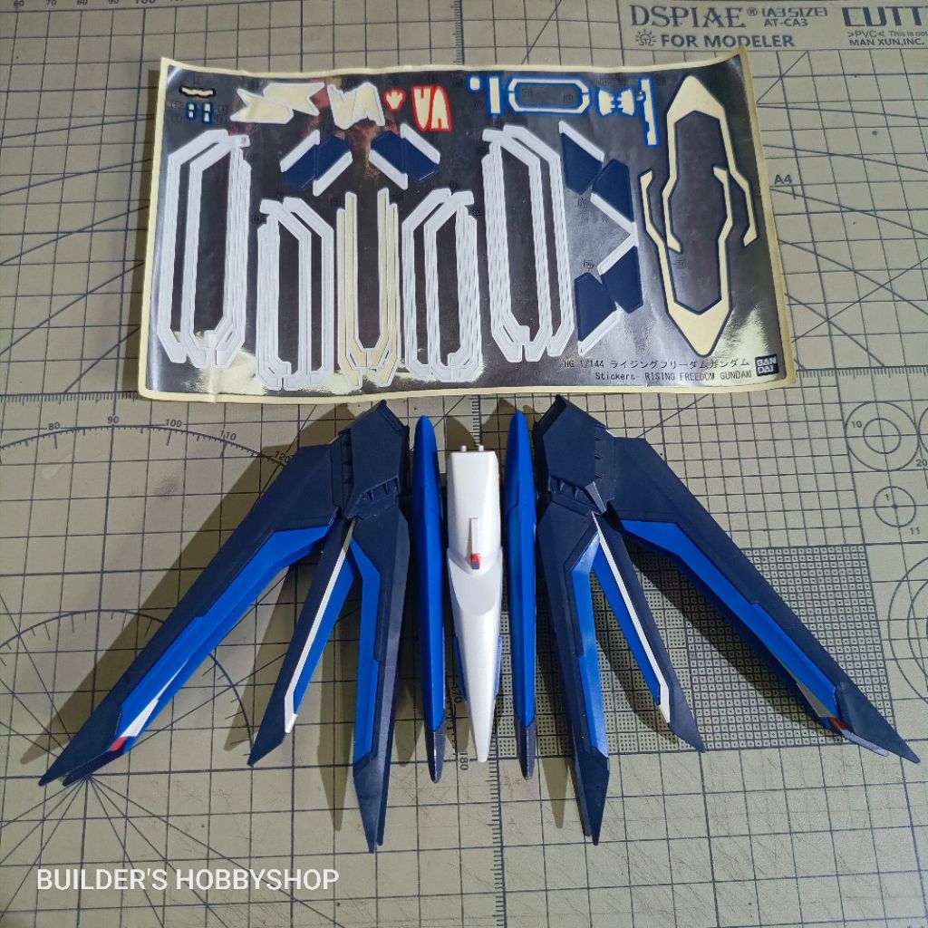 BANDAI HGCE 1/144 HG GUNPLA RISING FREEDOM GUNDAM RF PART PARTS BACKPACK UNIT 2ND