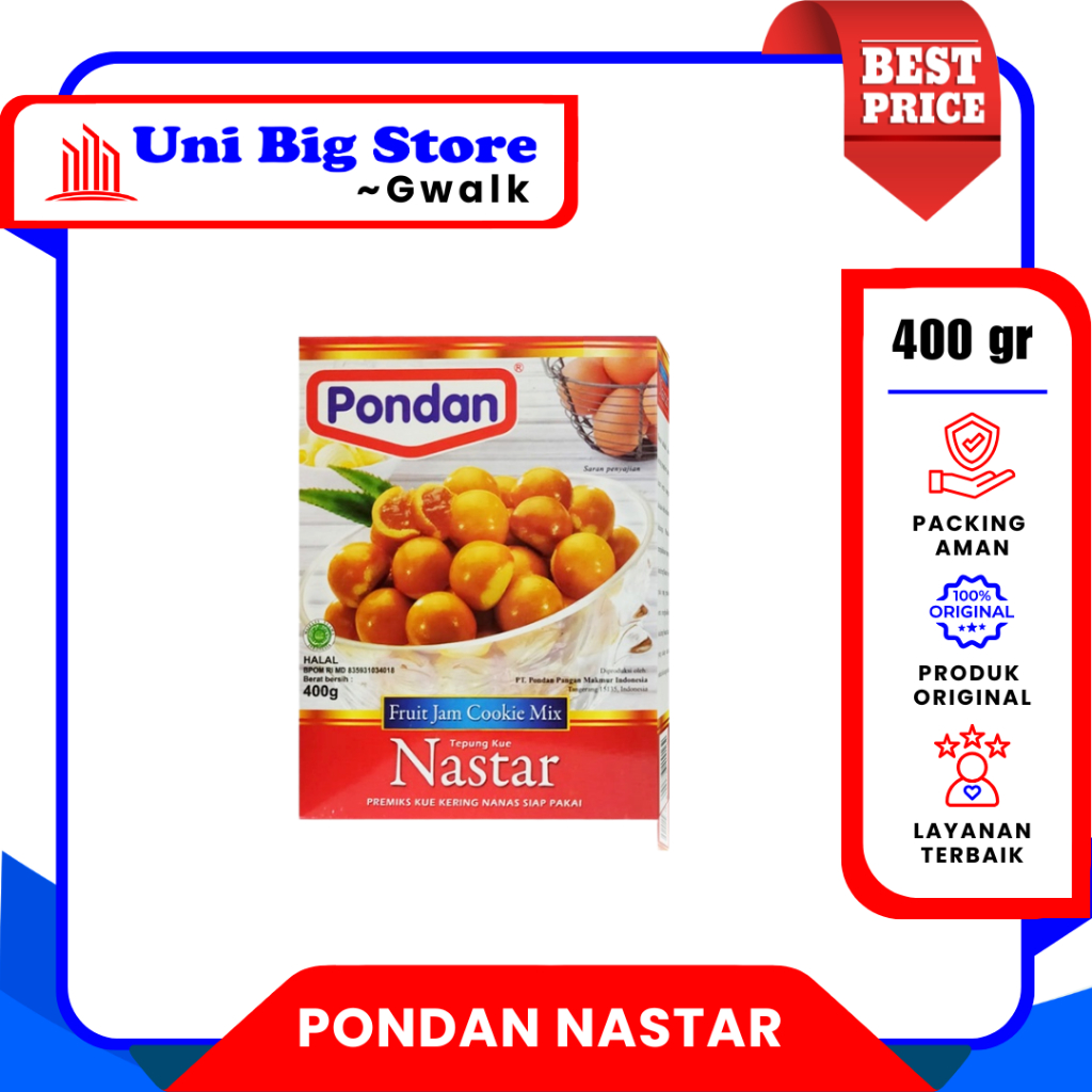 PONDAN TEPUNG NASTAR 400 GR