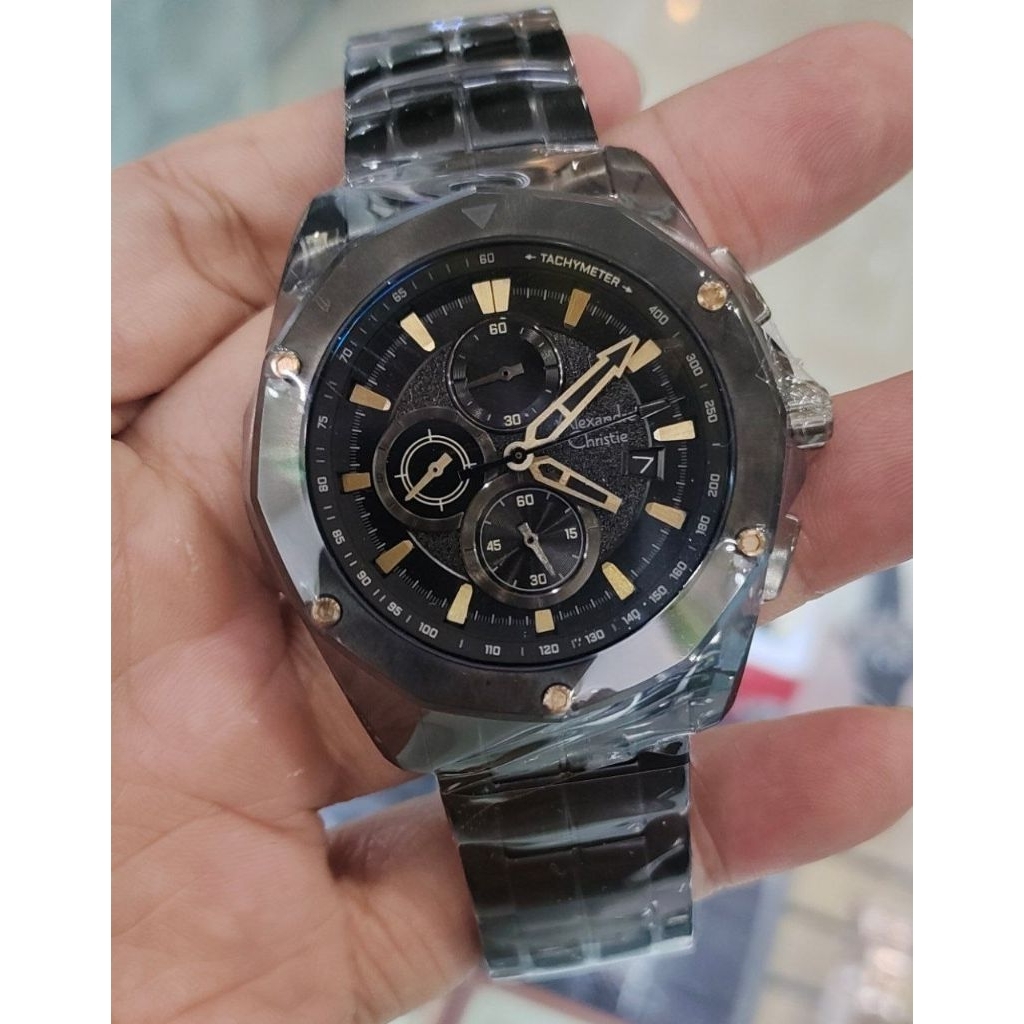 AC 6663 hitam jam pria