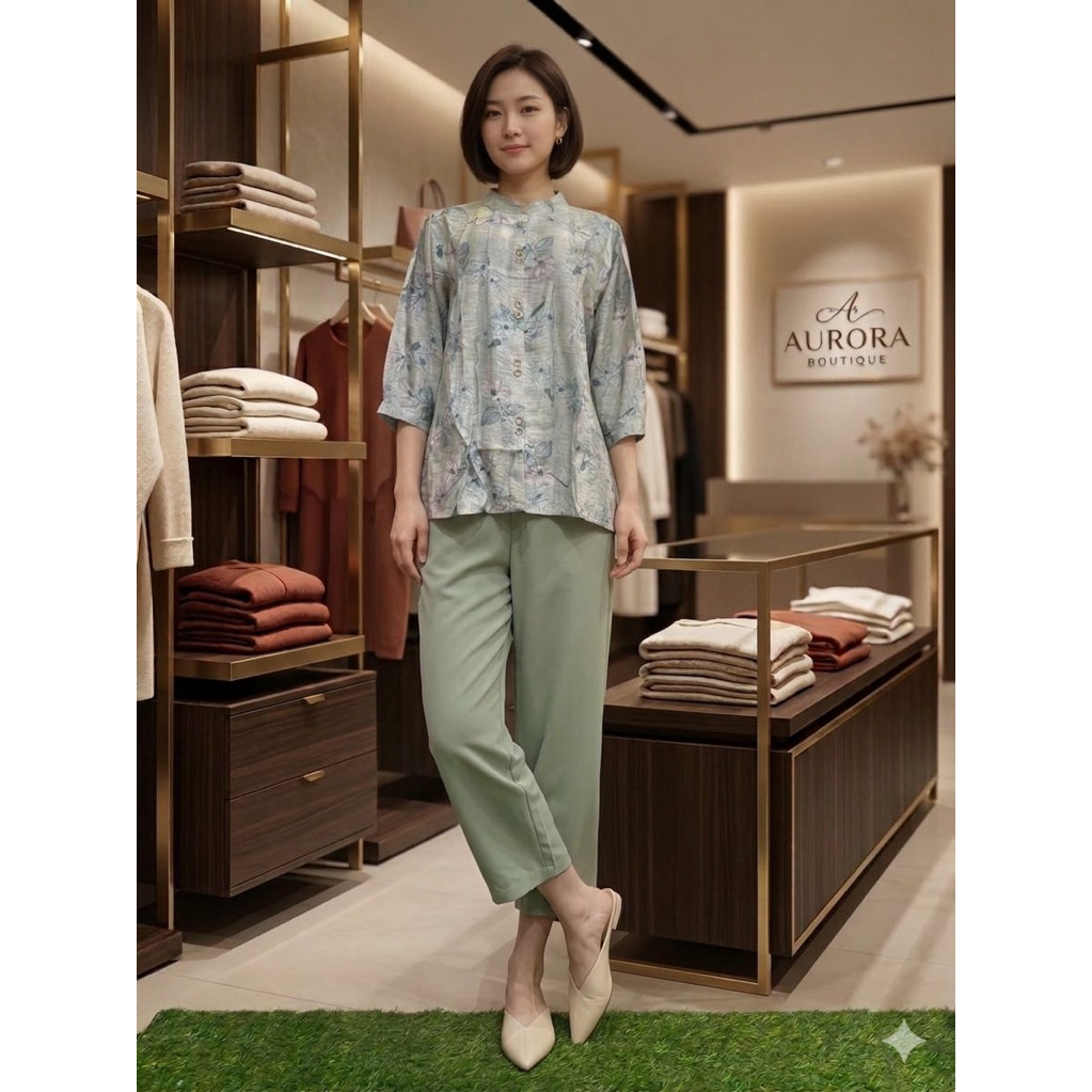 ONE SET CELANA BUNGA//SETELAN CELANA// SET CELANA