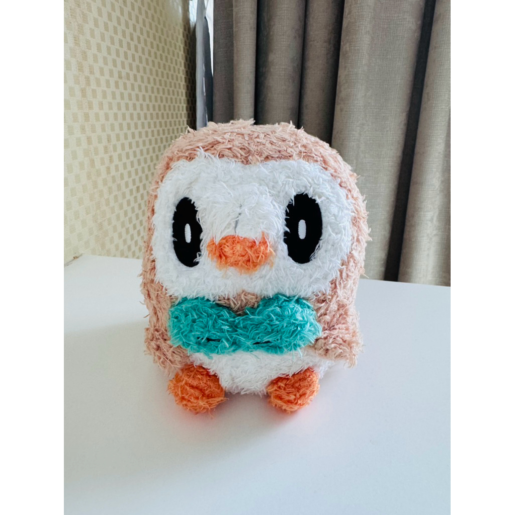boneka pokemon doll plush sekiguchi rowlet mokuroh original