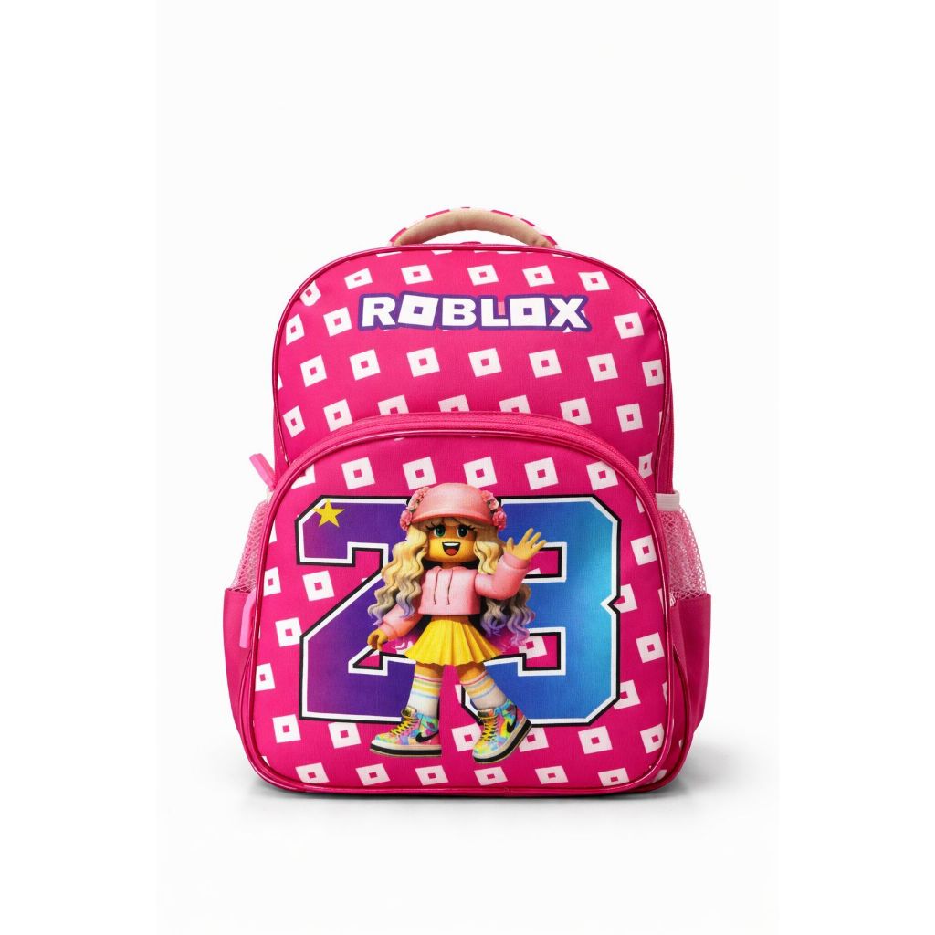 Tas Ransel Anak Sekolah Perempuan Cewek TK PAUD Karakter Roblox