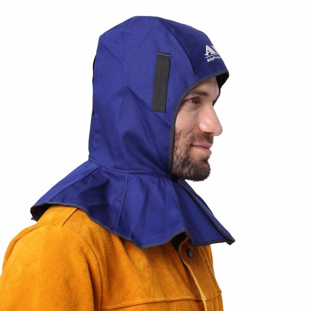 Welding Hood Washable Flame Retardant Fabric Cotton CE Certificated Worker Safety Welding Hood Weldi