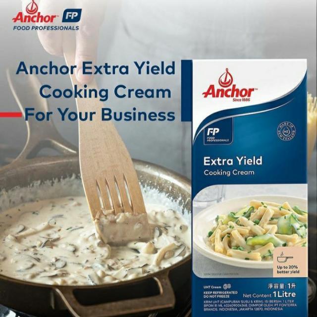 Anchor Extra Yield Cooking Cream 1Liter / Anchor Cooking cream 1Liter / Extra Yield Anchor 1Liter