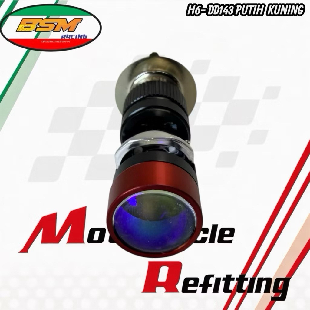 Promo Lampu LED H6 BILED BLUELENS super terang