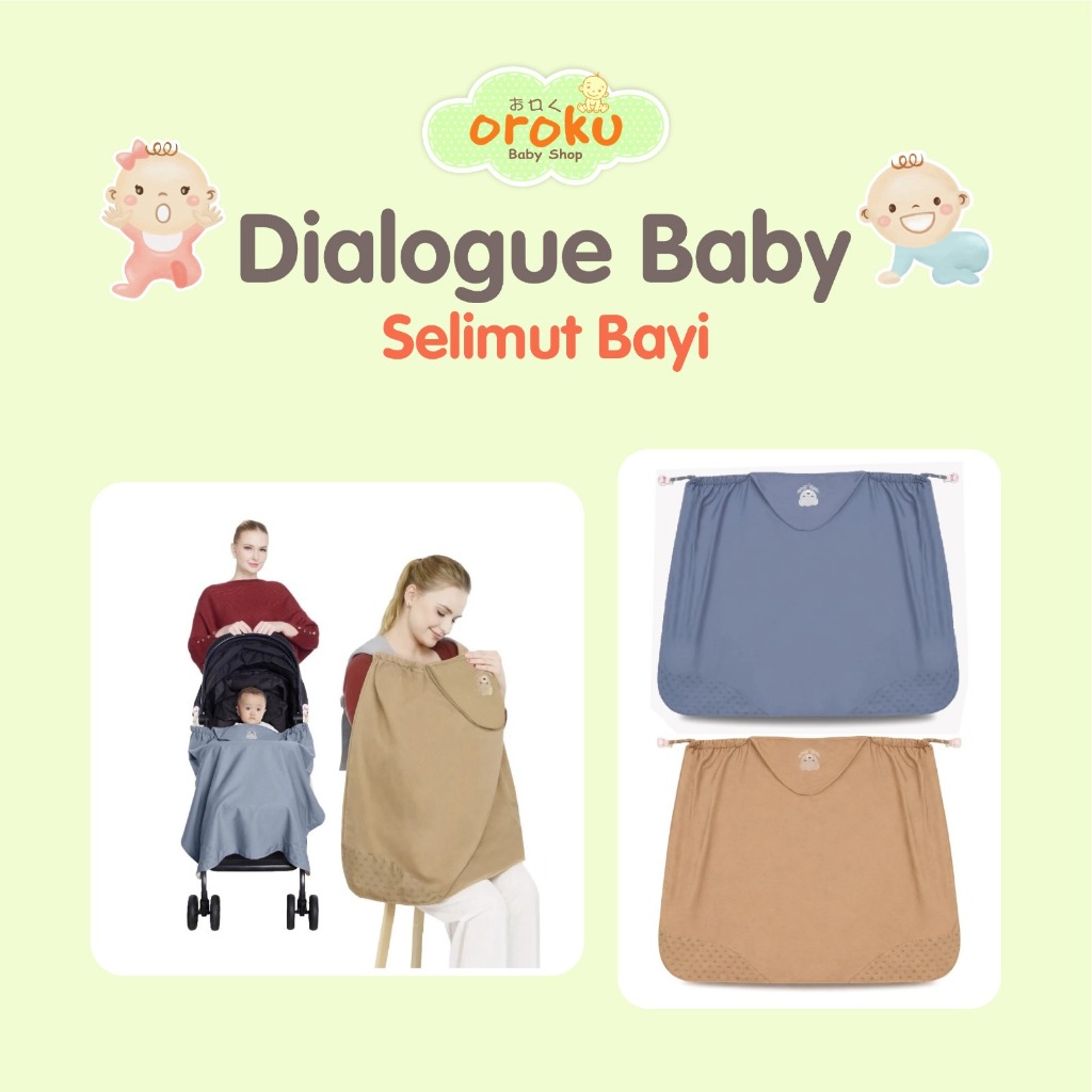 DIALOGUE BABY ON THE GO BLANKET TEDDY BEAR SERIES / SELIMUT BAYI