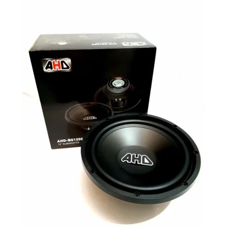 SUBWOOFER AHD-BQ120C 12” INCH SINGLE VOICE COIL