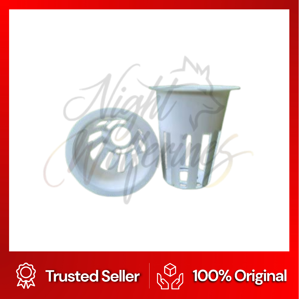 Netpot Putih 5cm/ Netpot 5cm Putih/Netpot Hidroponik 5cm Putih