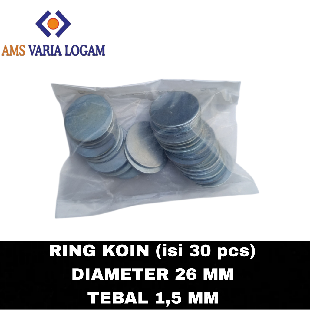 RING KOIN DIAMETER 26 MM / KOIN 26 MM / KOIN PLONG