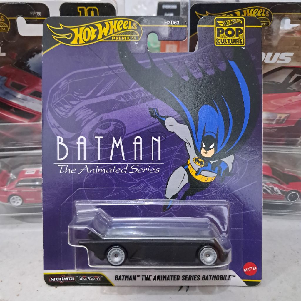 Hot wheels Batman the animated series batmobile pop culture- Hotwheels Batman the animated series ba