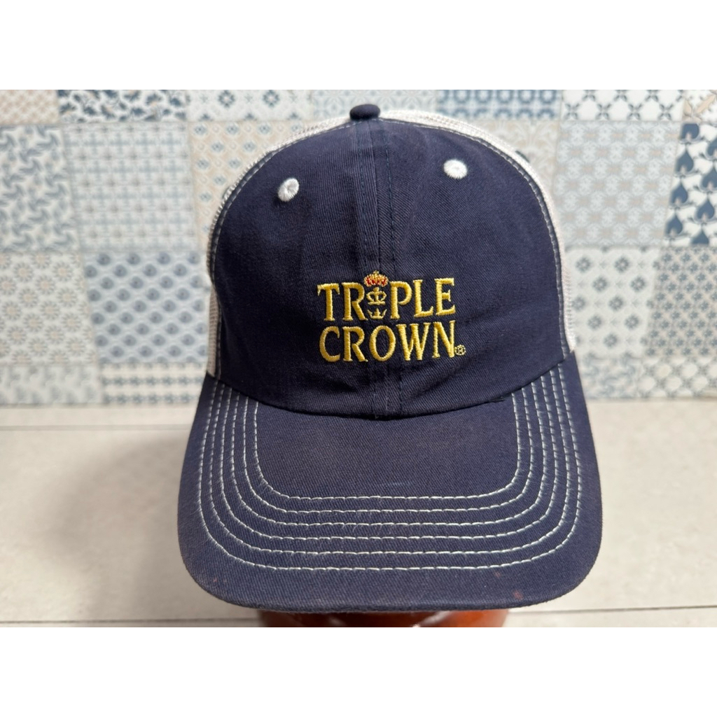 Topi Second Brand Branded Triple Crown Original Full Tag Trucker