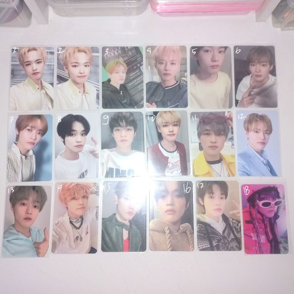 photocard official chenle nct dream official photocard nct chenle