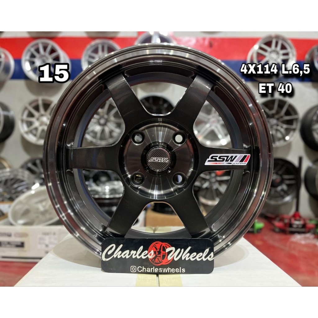 VELG TE37 SSW THAILAND RING 15 4x114